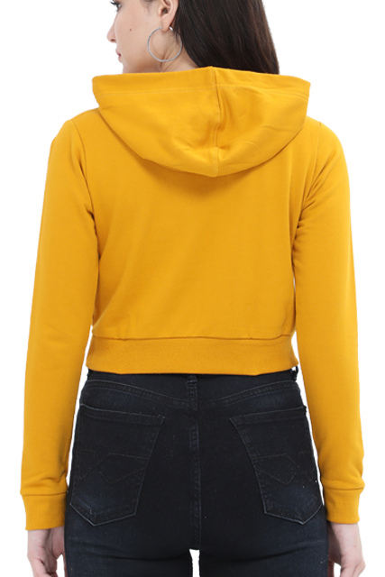 Female Crop Hoodies - Nope