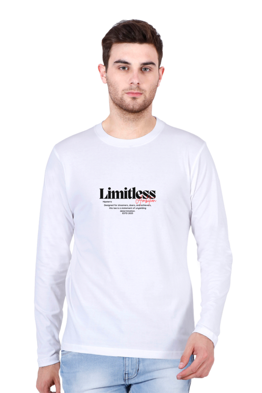 Limitless Ambition - Male Round Neck Full Sleeve