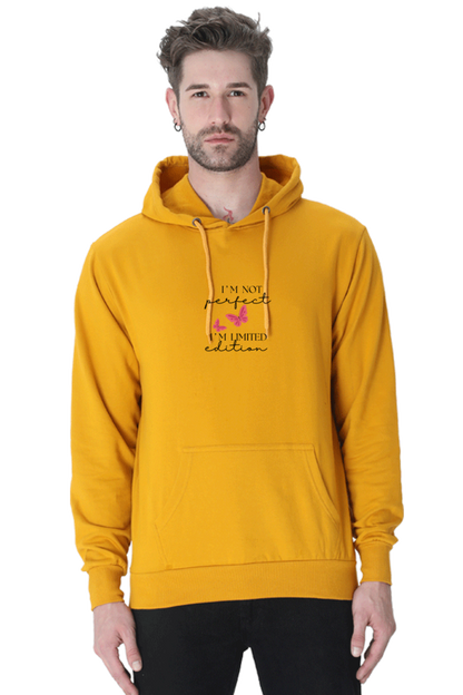 I am Not Perfect  Unisex Hooded SweatShirt