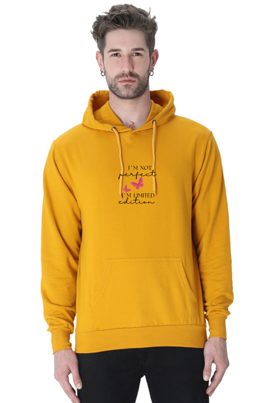 I am Not Perfect  Unisex Hooded SweatShirt